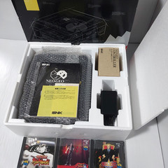 NEO GEO CD Front Loading Japanese Console SNK #007505 with box CIB Import Japan