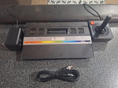 Atari 2600 Rainbow Jr Junior TESTED WORKING Bundle Full Set-Up!