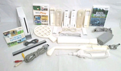 Wii Sports Console Bundle Controllers Video Games Fishing Baseball Golf Tennis