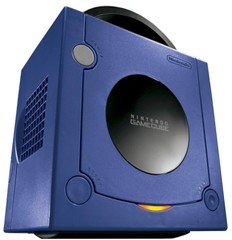 GameCube Purple Console Indigo With 4 Controllers