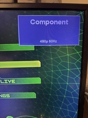 Original Xbox Cleaned And Thermal Paste Applied W/ Monster Composite Cable