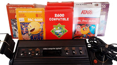 VINTAGE ATARI COMPUTER VIDEO SYSTEM MODEL CX-2600U