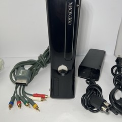 Microsoft Xbox 360 S Slim Console Bundle w/ Controller Power Cable HDMI