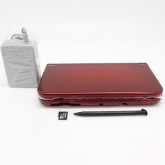[ NEAR MINT ] NINTENDO NEW 3DS XL Metallic RED Game Console From Japan 4271