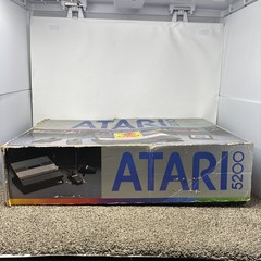Atari 5200 Console Bundle Lot Tested With All Cables And Game in Box Console