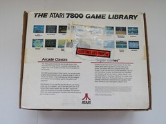 1987 ATARI 7800 ProSystem Console Game Complete in Original Box with 3 Games