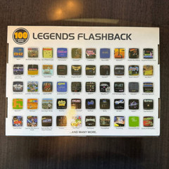 AtGames Legends Flashback HDMI Console with 100 Built-in Games 2 Controllers New