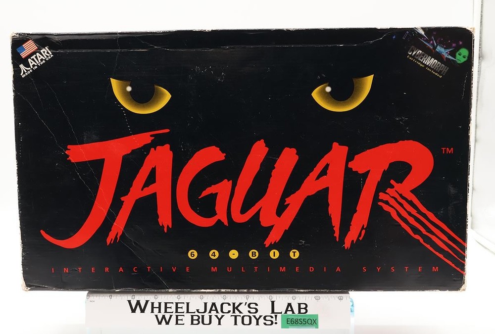 Jaguar 64-Bit Interactive Multimedia System WORKS 2000 Atari Video Game System