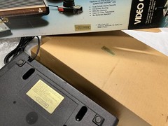 NOS 1982 ATARI VCS CX2600A 4 Switch Console System NEW Original Package OPEN BOX