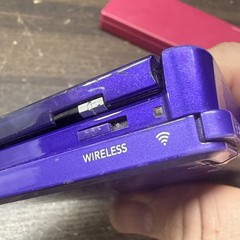Nintendo 3DS CTR-001 Purple Handheld System 3D Capability Headphone Jack