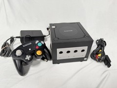 Nintendo GameCube Black Console DOL-101 / 1 Controller & Cords Bundle Tested