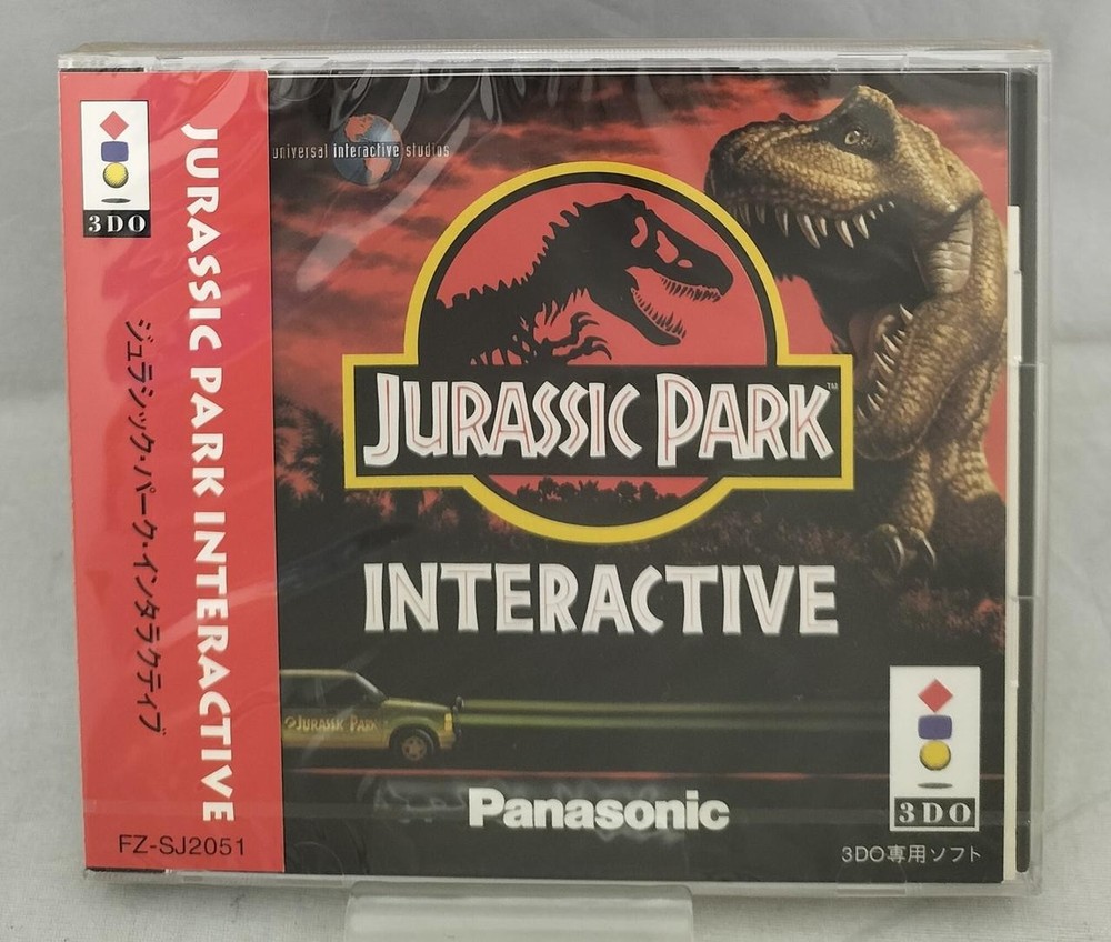 Jurassic Park Interactive 3DO Game Unopened Rare New