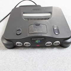 Nintendo 64 Gray Console System NUS-001 USA NTSC Jumper Pak AC Adapter UNTESTED