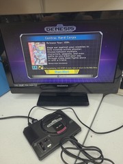 SEGA Genesis Mini Home Game Console – Black With The Box Tested