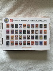 Atari Flashback Portable Deluxe 70 Built In Games 2.8 Inch LCD SD Card Slot