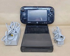 Nintendo Wii U WUP-101 Black Console 32GB w/ Gamepad WUP-010 & Cables – TESTED!