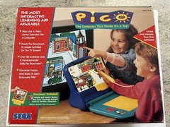 VINTAGE SEGA COMPUTER/GAME SYSTEM WITH SIX (6) GAMES