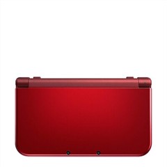 USED Japanese New Nintendo 3DS XL LL METALLIC RED with all items RED-001