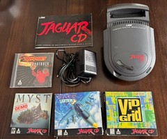 Atari Jaguar CD Console New Rare Authentic CIB Tested w/ MemoryTrack w/Receipt