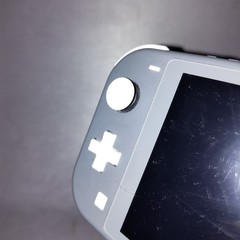 Nintendo Switch Lite Grey Console Bundle 128GB M-Card, Pro Controller, & Holder
