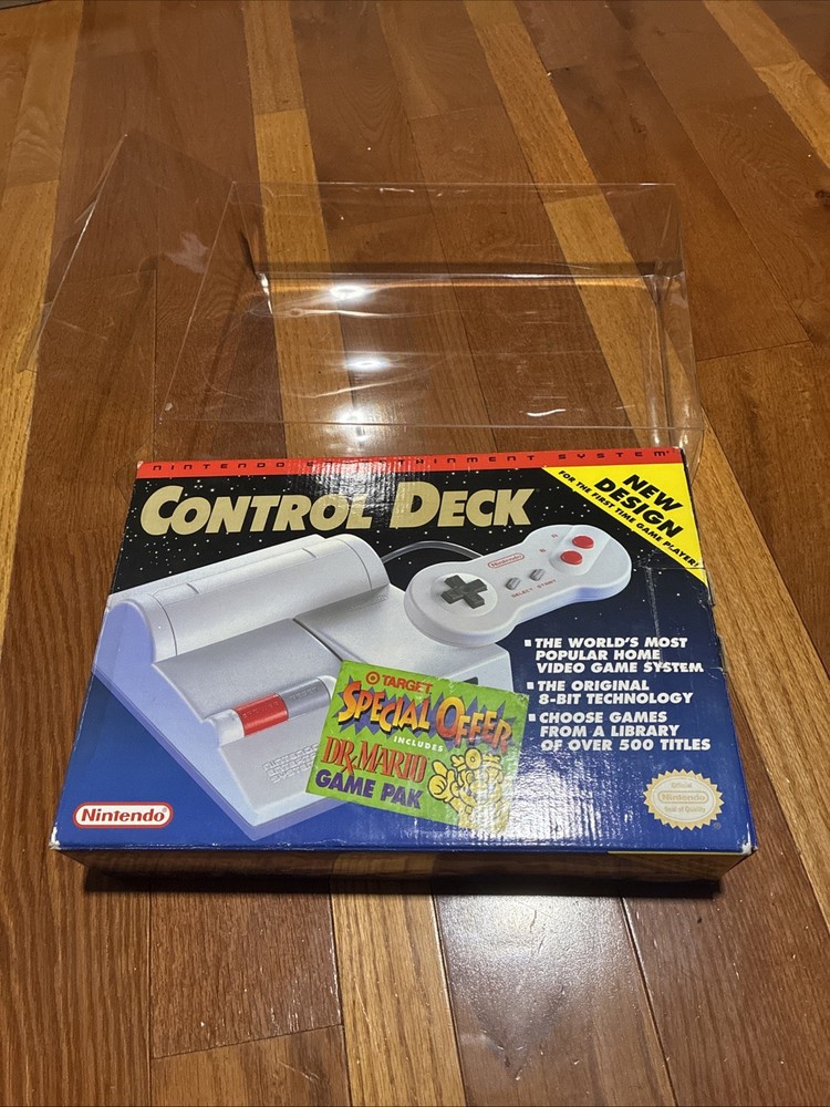 Nintendo NES Top Loader DR MARIO Sticker BUNDLE Set Cib *1996 TARGET EXCLUSIVE*