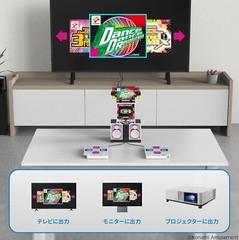KONAMI licensed DanceDanceRevolution Classic Mini Mini Dance Game Machine 5in.