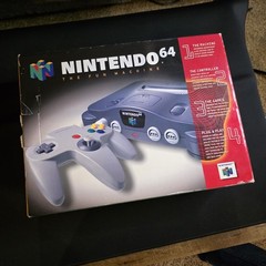 Nintendo 64 Console – Complete in Original Box – Tested, Works – All Authentic