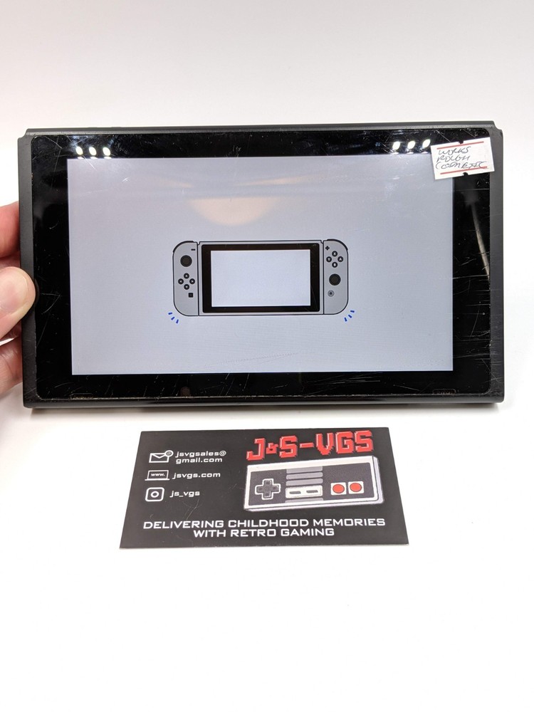Nintendo Switch Tablet Console Only WORKS BUT ROUGH COSMETIC ISSUES