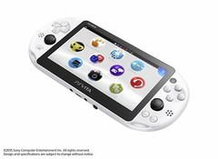 USED PS Playstation vita Wi-Fi model GLACIER WHITE PCH-2000 ZA22 only console