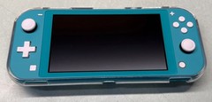Nintendo Switch Lite Turquoise Console w/ Protective Case & Carrying Case Tested