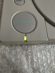 Sony PS1 SCPH-5501 With Controller SCPH-1080 And Game PS1 Frogger Game Bundle
