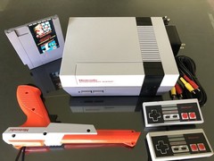 NINTENDO NES Console System Bundle Games Super Mario 1 2 3 SHIPS SAME DAY