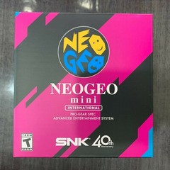 NEOGEO Mini International Classic Edition SNK 40th Anniversary Brand New Sealed