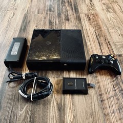 Microsoft Xbox 360 E Console Bundle w/ 320GB Hard Drive, Controller, Power Cable