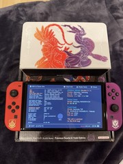 Nintendo Switch OLED Pokémon Scarlet Violet Advanced System + Pro Controller