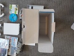 White Nintendo Wii Console System Bundle w/ WII SPORTS + Extra Games TESTED BOX