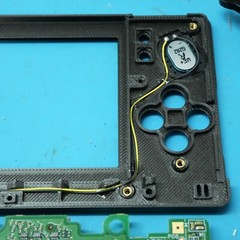 Gameboy Macro DS Lite MOD 3D Printed Face Plate Kit