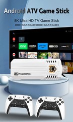 Retro Game Console Stick H313 Quad Core TV Box 40000+ Games