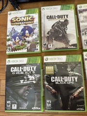 Microsoft Xbox 360 E Video Game Console WiFi + Kinect Bundle And Games Lot