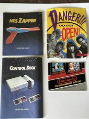 NES Nintendo System Action Set Bundle Complete w/Box NES-001