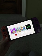 BUNDLE – Nintendo Switch OLED Pokémon Scarlet & Violet 64GB, HideIt Mount & Game
