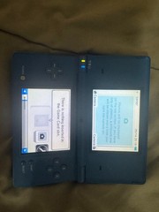 Nintendo DSi Light Blue Handheld Console with Charger