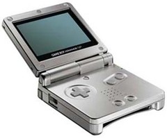 Nintendo Platinum Gameboy Advance SP System – Discounted GBASP