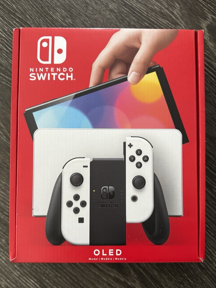 NEW Nintendo Switch OLED Handheld Console – 64GB – White