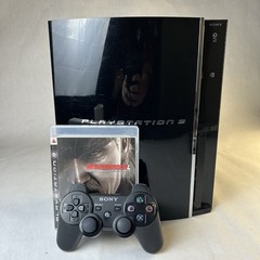 Sony PlayStation 3 PS3 Fat Backwards Compatible CECHE01 MG (80GB) Bundle