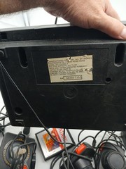 Vintage Atari 2600 Video Computer System For Parts Or Repair W/ 1 Game