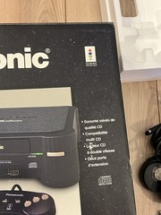 Panasonic 3DO REAL FZ-1 Console Bundle 2 Controllers 2 Games For Parts Powers On