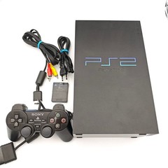 SONY PlayStation 2 PS2 SCPH-30000 Console w/Controller Memory Card Tested #379