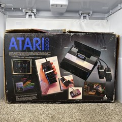Atari 5200 Console Bundle Lot Tested With All Cables And Game in Box Console