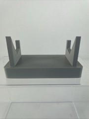 Nintendo DSi Launch Edition White W Charger And 3D Printed Stand TESTED